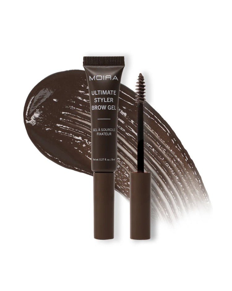 Glamour Us_Moira_Makeup_The Ultimate Brow Styler Gel_Dark Brown_BWG004 The best affordable Latina and Mexican makeup, beauty and cosmetics supply store in Chula Vista, San Diego