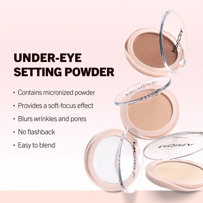 Glamour Us_Moira_Makeup_Under Eye Setting Powder_Translucent_USP100 The best affordable Latina and Mexican makeup, beauty and cosmetics supply store in Chula Vista, San Diego