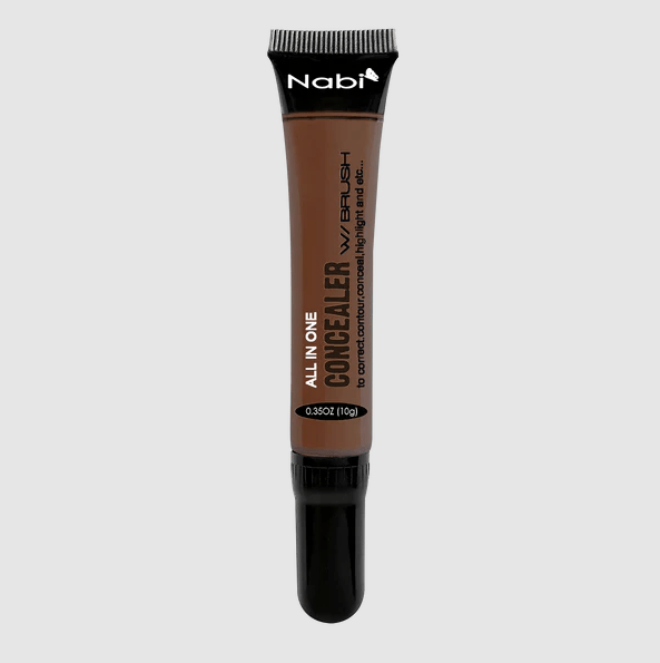 Glamour Us_Nabi_Makeup_All In One Concealer_Dark Brown_AC01 - 22 The best affordable Latina and Mexican makeup, beauty and cosmetics supply store in Chula Vista, San Diego