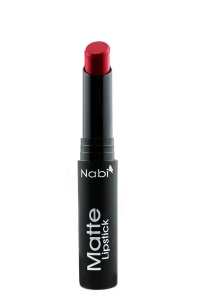 Glamour Us_Nabi_Makeup_Matte Lipstick_Cherry_MLS07 The best affordable Latina and Mexican makeup, beauty and cosmetics supply store in Chula Vista, San Diego