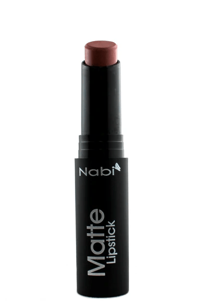 Glamour Us_Nabi_Makeup_Matte Lipstick_Dark Beige_MLS38 The best affordable Latina and Mexican makeup, beauty and cosmetics supply store in Chula Vista, San Diego