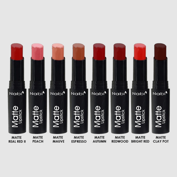 Glamour Us_Nabi_Makeup_Matte Lipstick_Rose pink_MLS24 The best affordable Latina and Mexican makeup, beauty and cosmetics supply store in Chula Vista, San Diego