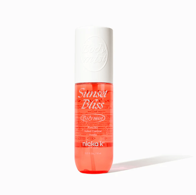 Glamour Us_Nicka K_Skincare_Sunset Bliss Body Mist__BCMI08 The best affordable Latina and Mexican makeup, beauty and cosmetics supply store in Chula Vista, San Diego