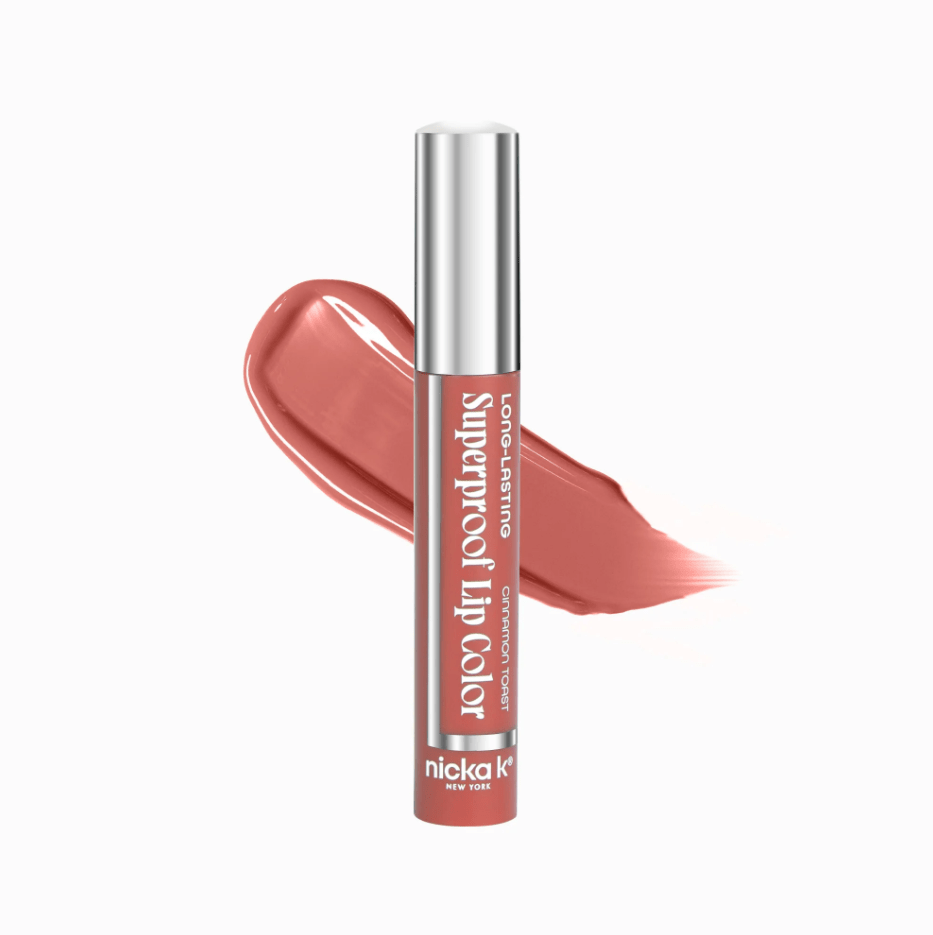 Glamour Us_Nicka K_Makeup_Superproof Long-lasting Lip Color_Cinnamon Toast_LCSP01 The best affordable Latina and Mexican makeup, beauty and cosmetics supply store in Chula Vista, San Diego