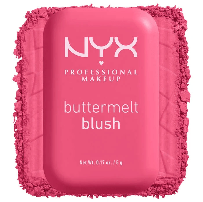 Glamour Us_NYX_Makeup_Buttermelt Blush_Getting Butta_BMBL08