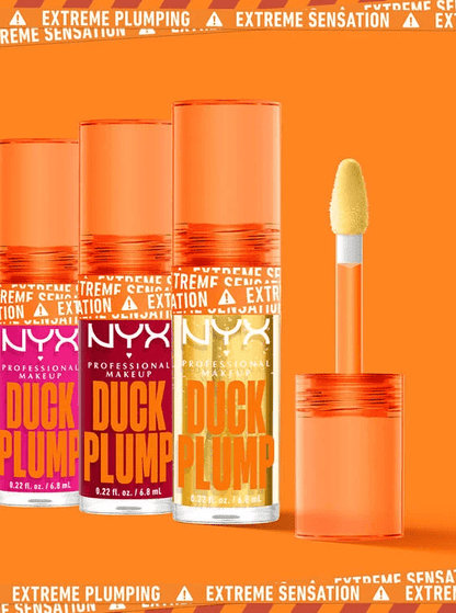 Glamour Us_NYX_Makeup_Duck Plump Plumping Lip Gloss_Clearly Spicy_DPLL01 The best affordable Latina and Mexican makeup, beauty and cosmetics supply store in Chula Vista, San Diego