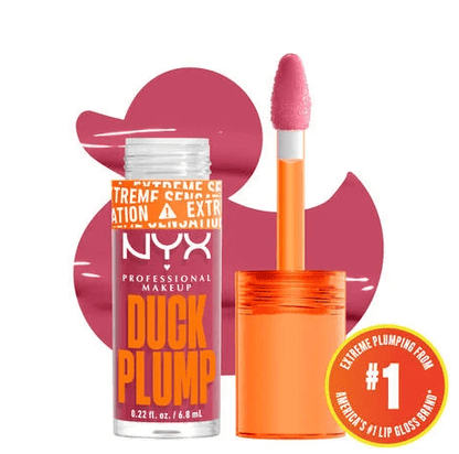 Glamour Us_NYX_Makeup_Duck Plump Plumping Lip Gloss_Strike A Rose_DPLL09 The best affordable Latina and Mexican makeup, beauty and cosmetics supply store in Chula Vista, San Diego