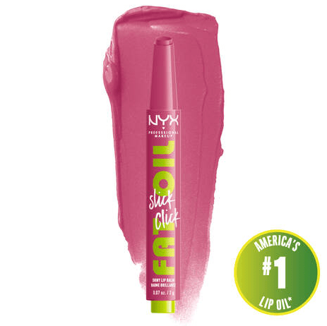 Glamour Us_NYX_Makeup_Fat Oil Slick Click Lip Oil Stick_Dm Me_FOS07 The best affordable Latina and Mexican makeup, beauty and cosmetics supply store in Chula Vista, San Diego