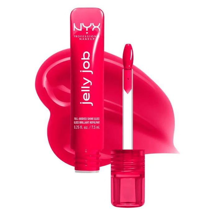 Glamour Us_NYX_Makeup_Jelly Job Full - Bodied High Shine Gloss_Cherry Jelly_VSG14 The best affordable Latina and Mexican makeup, beauty and cosmetics supply store in Chula Vista, San Diego