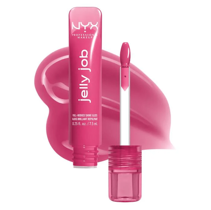 Glamour Us_NYX_Makeup_Jelly Job Full - Bodied High Shine Gloss_Jelly Jammin&