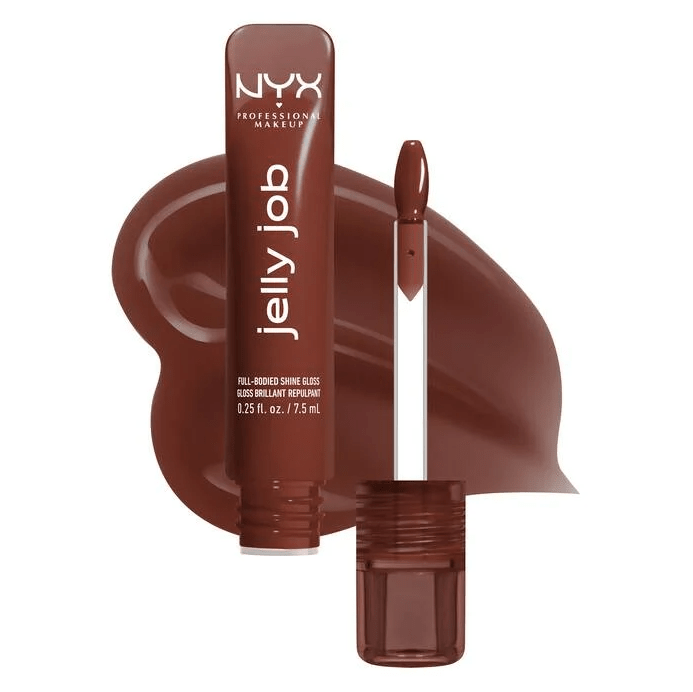 Glamour Us_NYX_Makeup_Jelly Job Full - Bodied High Shine Gloss_Jellybean_VSG16 The best affordable Latina and Mexican makeup, beauty and cosmetics supply store in Chula Vista, San Diego