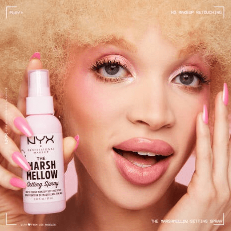 Glamour Us_NYX_Makeup_The Marshmellow Matte Setting Spay__MSS05 The best affordable Latina and Mexican makeup, beauty and cosmetics supply store in Chula Vista, San Diego