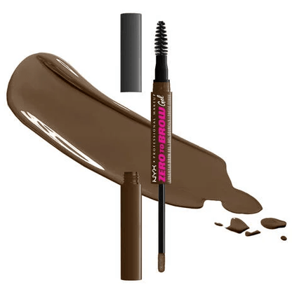 Glamour Us_NYX_Makeup_Zero to Brow Gel Longwear Brow Gel_Chocolate_ZTBG06