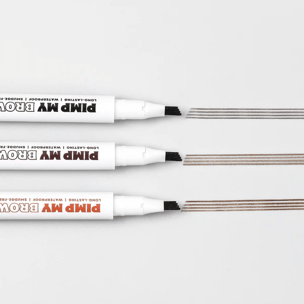 Glamour Us_Oz Lab_Makeup_Pimp My Brow Microblading Pen_Medium Brown_OZB-2412-01 The best affordable Latina and Mexican makeup, beauty and cosmetics supply store in Chula Vista, San Diego