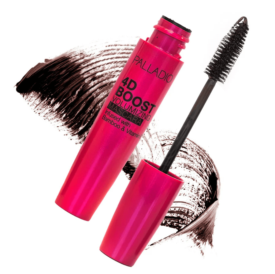 Glamour Us_Palladio_Makeup_4D Boost Volumizing Mascara_Black_MASV01