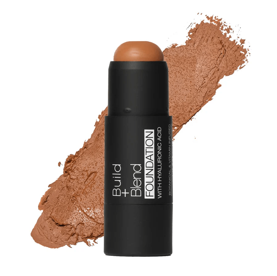 Glamour Us_Palladio_Makeup_Build And Blend Foundation Stick_Cinnamon_BBFS09 The best affordable Latina and Mexican makeup, beauty and cosmetics supply store in Chula Vista, San Diego