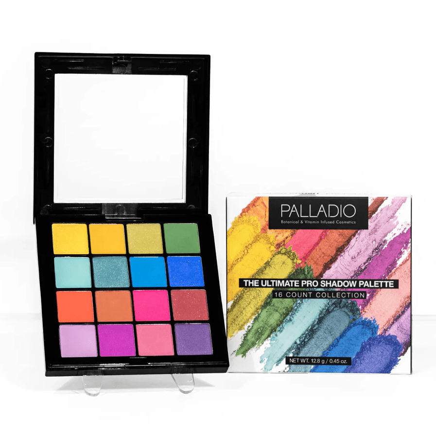 Glamour Us_Palladio_Makeup_Color Crush - Ultimate 16 Count Pro Shadow Palette__PROPALLET14 The best affordable Latina and Mexican makeup, beauty and cosmetics supply store in Chula Vista, San Diego