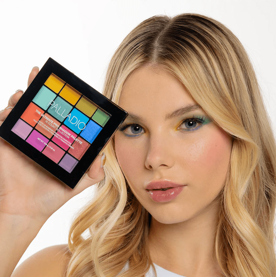 Glamour Us_Palladio_Makeup_Color Crush - Ultimate 16 Count Pro Shadow Palette__PROPALLET14 The best affordable Latina and Mexican makeup, beauty and cosmetics supply store in Chula Vista, San Diego