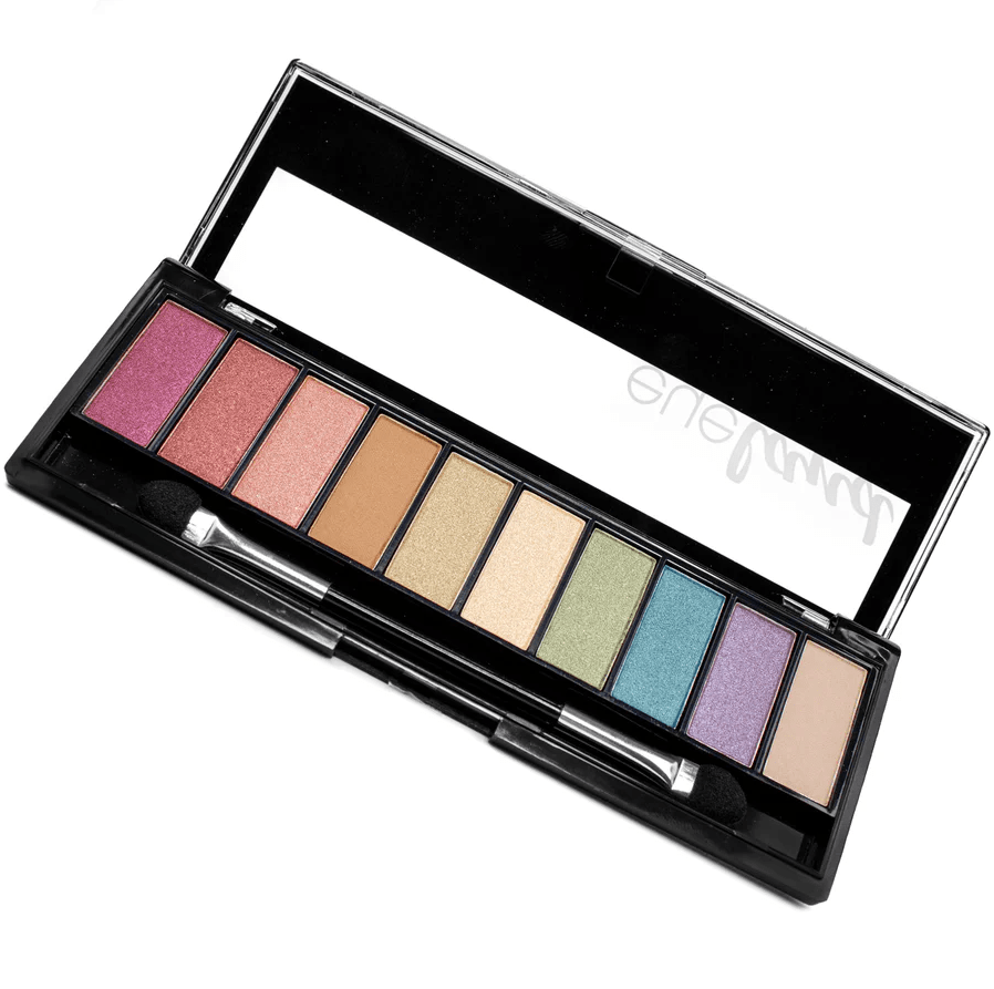 Glamour Us_Palladio_Makeup_Eyeland Vibes Eyeshadow Palette_Sandbar_EP01 The best affordable Latina and Mexican makeup, beauty and cosmetics supply store in Chula Vista, San Diego