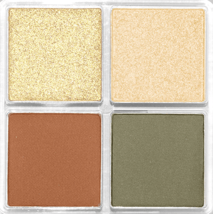 Glamour Us_Palladio_Makeup_Eyeshadow Quads_Gold Digger_ESQ15