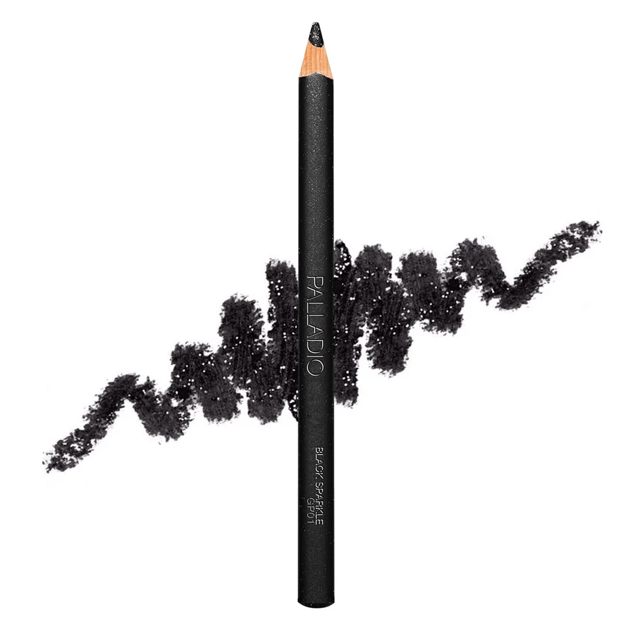 Glamour Us_Palladio_Makeup_Glitter Eye Liner Pencil_Black Sparkle_GP01 The best affordable Latina and Mexican makeup, beauty and cosmetics supply store in Chula Vista, San Diego