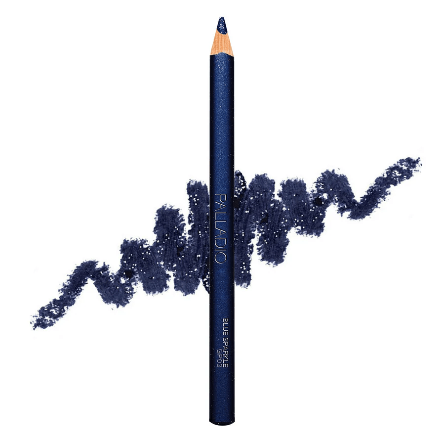 Glamour Us_Palladio_Makeup_Glitter Eye Liner Pencil_Blue Sparkle_GP03 The best affordable Latina and Mexican makeup, beauty and cosmetics supply store in Chula Vista, San Diego