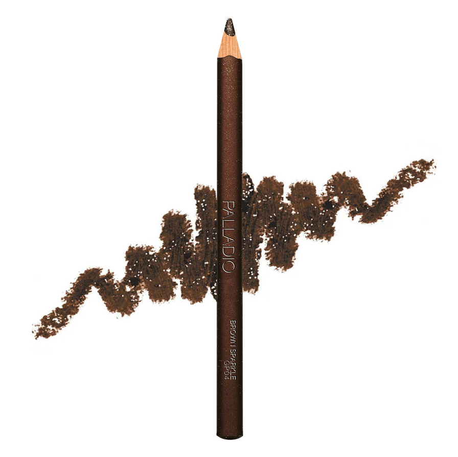 Glamour Us_Palladio_Makeup_Glitter Eye Liner Pencil_Brown Sparkle_GP04 The best affordable Latina and Mexican makeup, beauty and cosmetics supply store in Chula Vista, San Diego