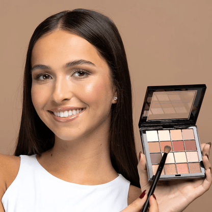Glamour Us_Palladio_Makeup_Natural Nudes - Ultimate 16 Count Pro Shadow Palette__PROPALLET15 The best affordable Latina and Mexican makeup, beauty and cosmetics supply store in Chula Vista, San Diego