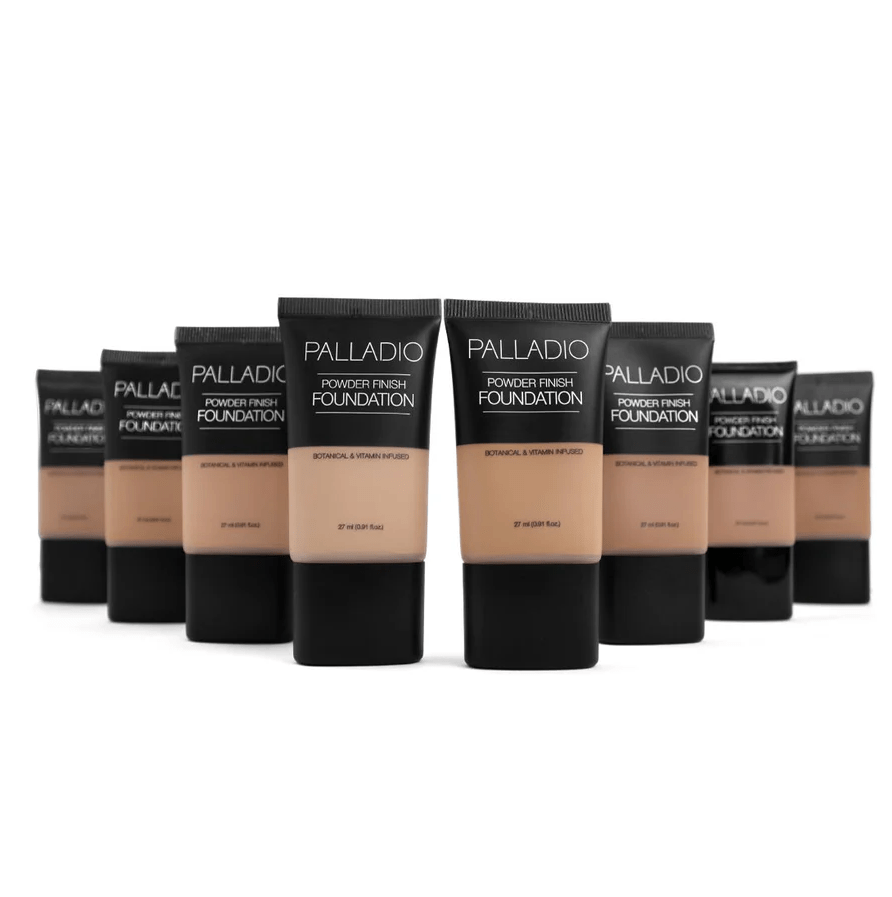 Glamour Us_Palladio_Makeup_Powder Finish Foundation_Ivory_PFS01 The best affordable Latina and Mexican makeup, beauty and cosmetics supply store in Chula Vista, San Diego