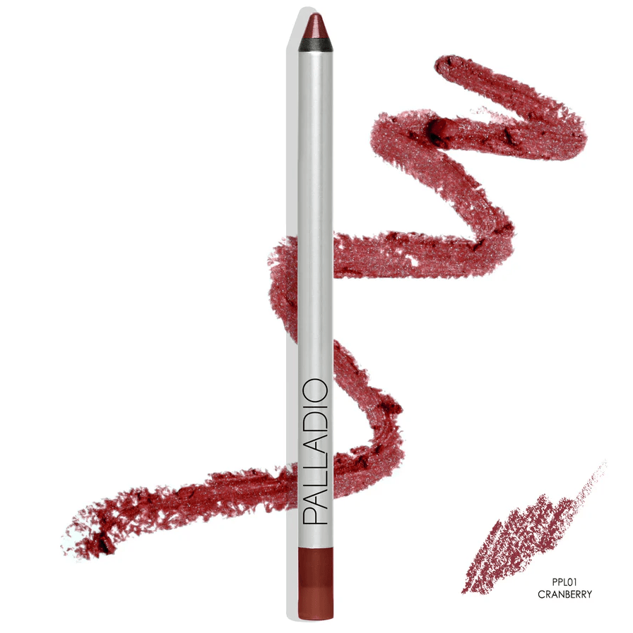 Glamour Us_Palladio_Makeup_Precision Lip Liner Pencil_Cranberry_PPL01 The best affordable Latina and Mexican makeup, beauty and cosmetics supply store in Chula Vista, San Diego