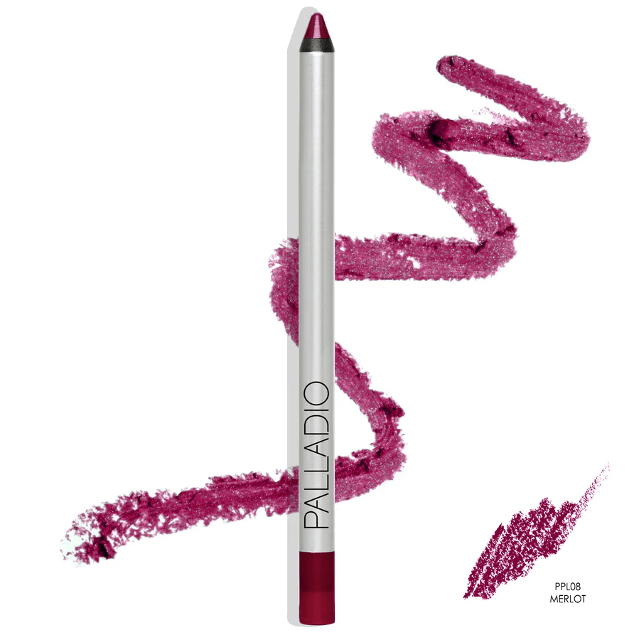 Glamour Us_Palladio_Makeup_Precision Lip Liner Pencil_Merlot_PPL08 The best affordable Latina and Mexican makeup, beauty and cosmetics supply store in Chula Vista, San Diego