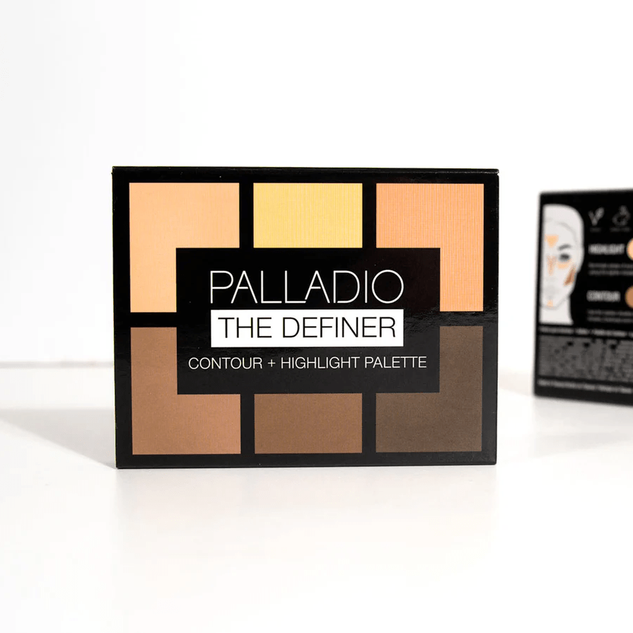 Glamour Us_Palladio_Makeup_The Definer Contour And Highlight Palette__DEFP01