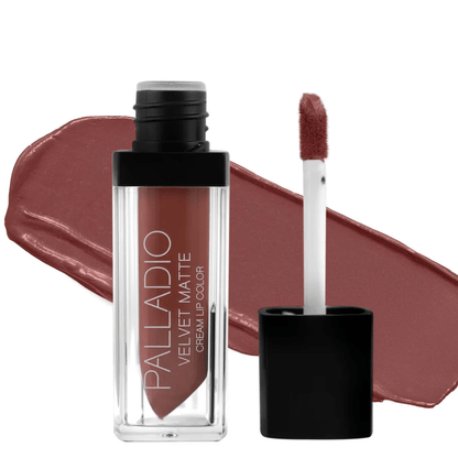 Glamour Us_Palladio_Makeup_Velvet Matte Cream Lip Color_Raw Silk_LV06