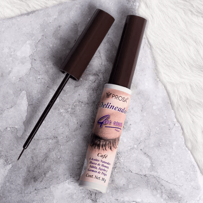 Glamour Us_Prosa_Makeup_Brown - 4 en 1 Liquid Eyeliner__4EN1-EYEL-BWN The best affordable Latina and Mexican makeup, beauty and cosmetics supply store in Chula Vista, San Diego
