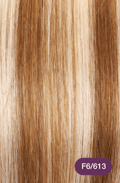 Glamour Us_Ruby_Hair_Ruby Silky Straight Clip - In Extensions 22&quot;_F6/613_F6/613