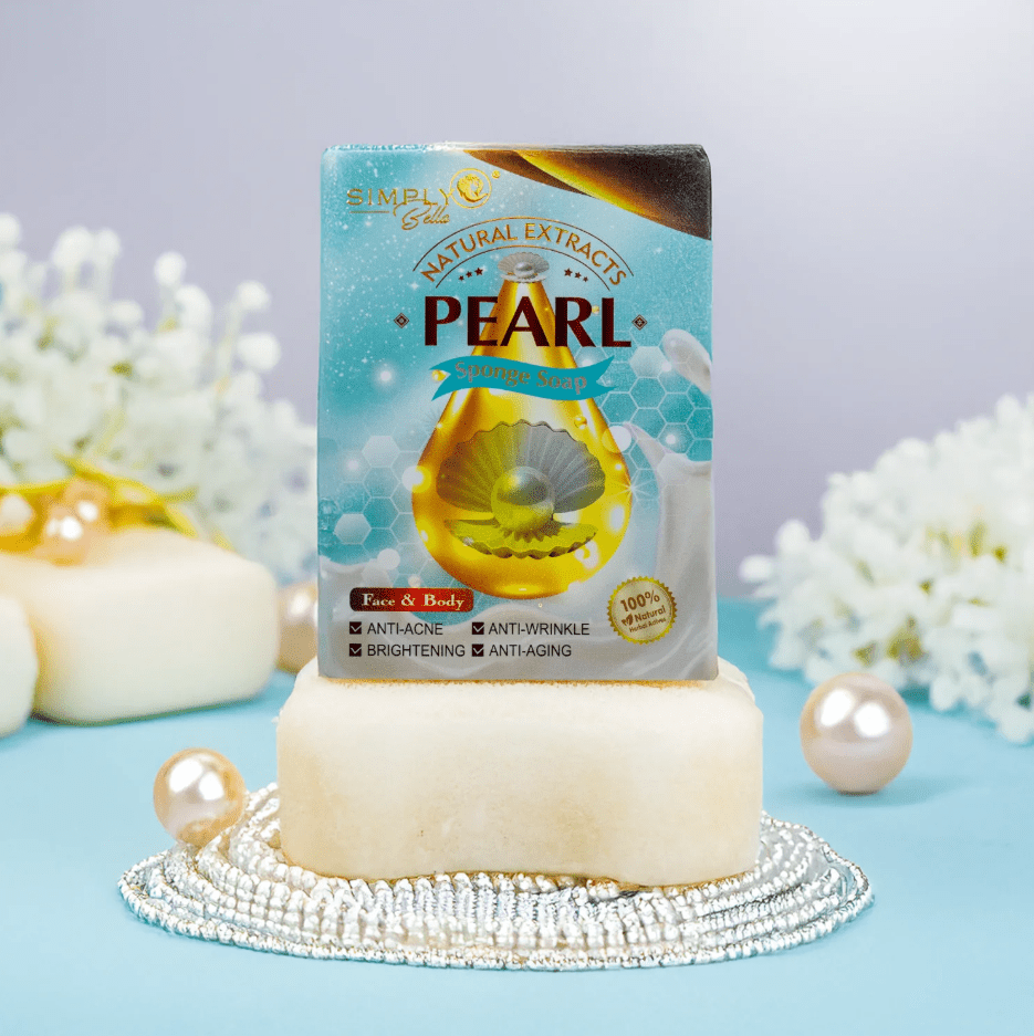 Glamour Us_Simply Bella_Skincare_Pearl Soap Sponge__SIM058 The best affordable Latina and Mexican makeup, beauty and cosmetics supply store in Chula Vista, San Diego