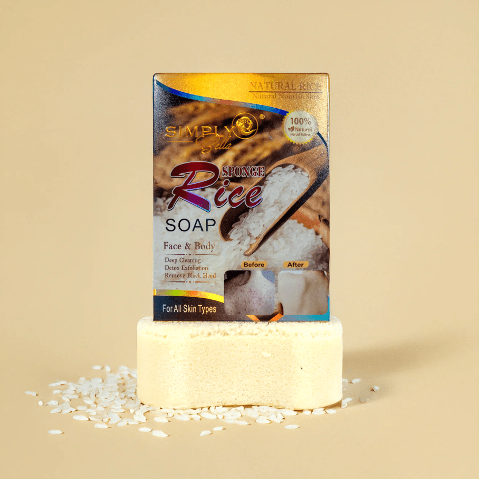 Glamour Us_Simply Bella_Skincare_Rice Soap Sponge__SIM057 The best affordable Latina and Mexican makeup, beauty and cosmetics supply store in Chula Vista, San Diego