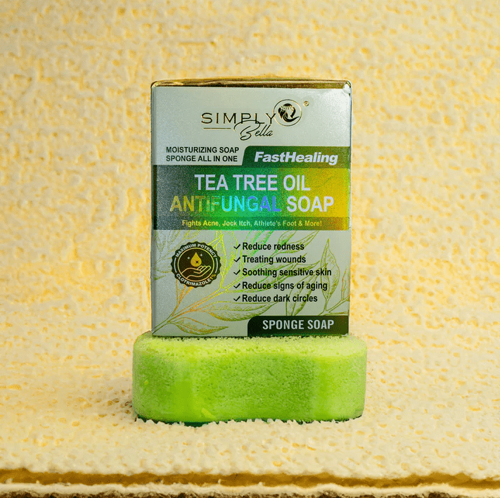 Glamour Us_Simply Bella_Skincare_Tea Tree Oil Antifungal Soap__SIM021 The best affordable Latina and Mexican makeup, beauty and cosmetics supply store in Chula Vista, San Diego