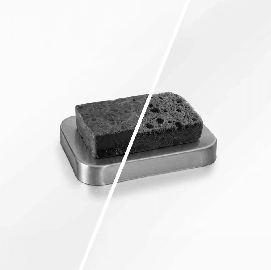 Glamour Us_T.TAiO_Skincare_Charcoal 2-in-1 Soap and Sponge Esponjabon__ESCHR The best affordable Latina and Mexican makeup, beauty and cosmetics supply store in Chula Vista, San Diego