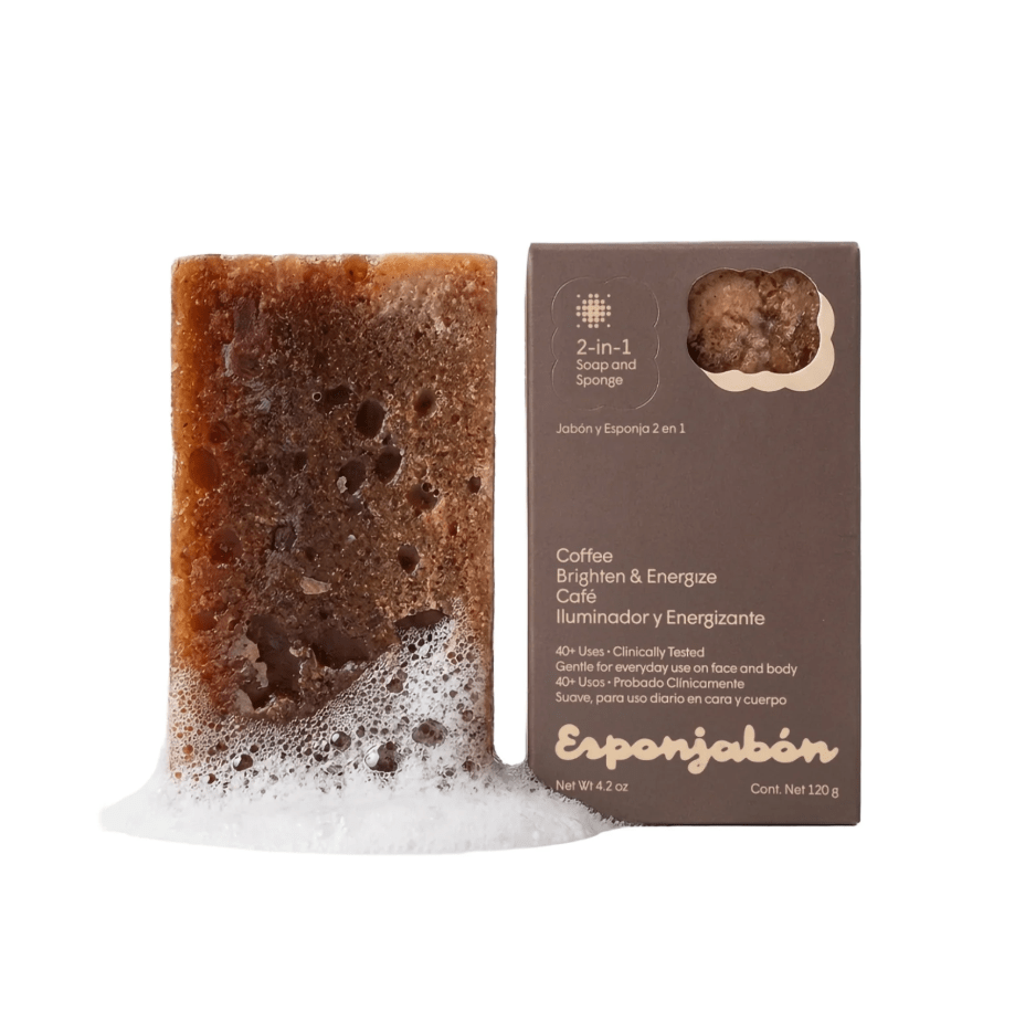 Glamour Us_T.TAiO_Skincare_Coffee 2-in-1 Soap and Sponge Esponjabon__ESCAFE The best affordable Latina and Mexican makeup, beauty and cosmetics supply store in Chula Vista, San Diego