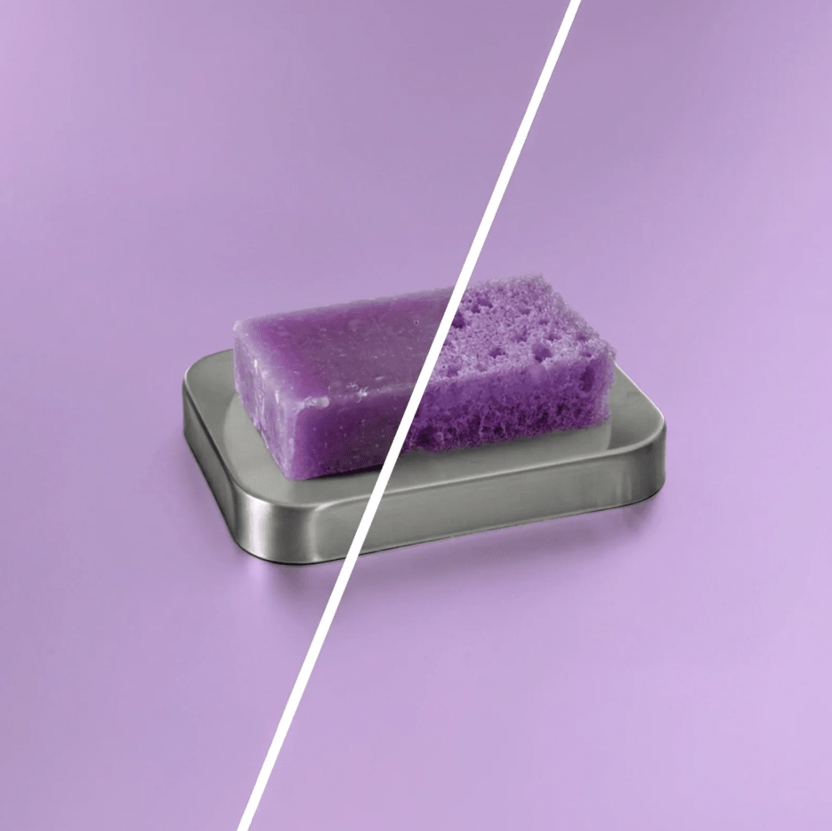 Glamour Us_T.TAiO_Skincare_Lavender 2-in-1 Soap and Sponge Esponjabon__ESLAV The best affordable Latina and Mexican makeup, beauty and cosmetics supply store in Chula Vista, San Diego