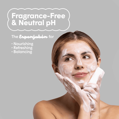 Glamour Us_T.TAiO_Skincare_Neutral 2-in-1 Soap and Sponge Esponjabon__ESNTRL The best affordable Latina and Mexican makeup, beauty and cosmetics supply store in Chula Vista, San Diego