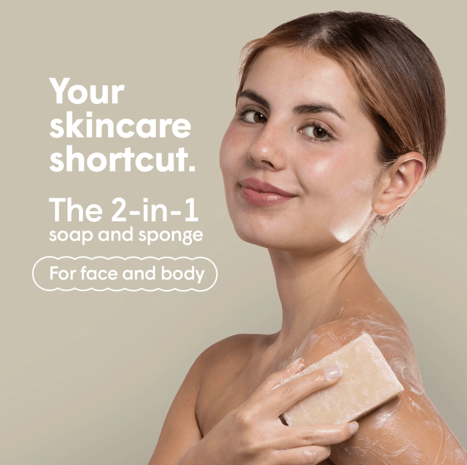 Glamour Us_T.TAiO_Skincare_Oatmeal 2-in-1 Soap and Sponge Esponjabon__ESOAT The best affordable Latina and Mexican makeup, beauty and cosmetics supply store in Chula Vista, San Diego