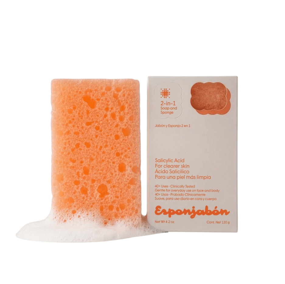 Glamour Us_T.TAiO_Skincare_Salicylic Acid 2-in-1 Soap and Sponge Esponjabon__ESSAL The best affordable Latina and Mexican makeup, beauty and cosmetics supply store in Chula Vista, San Diego