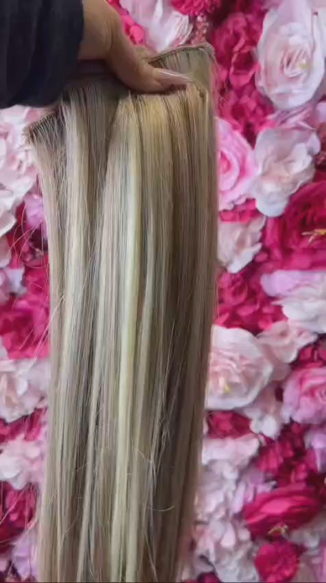 Ruby Silky Straight Clip- In Hair Extensions 22"