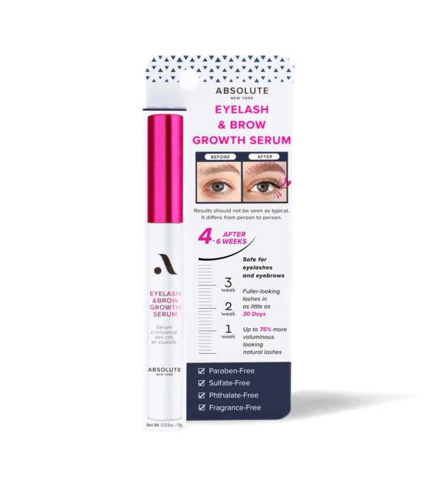 Glamour Us_Absolute New York_Lashes_Eyelash &amp; Brow Growth Serum__MEBS01 The best affordable Latina and Mexican makeup, beauty and cosmetics supply store in Chula Vista, San Diego