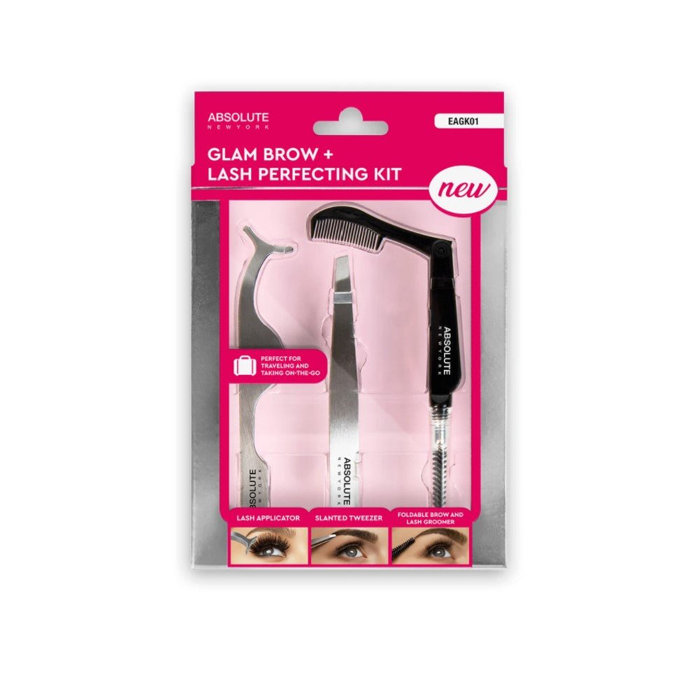 Glamour Us_Absolute New York_Tools &amp; Brushes_Glam Brow + Lash Perfecting Kit__EAGK01