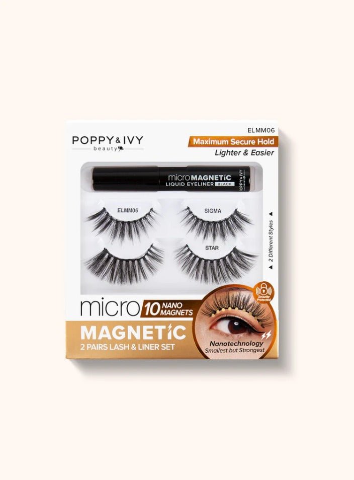 Glamour Us_Absolute Poppy &amp; Ivy_Lashes_Sigma Micro Magnetic Lash &amp; Liner Set__ELMM06