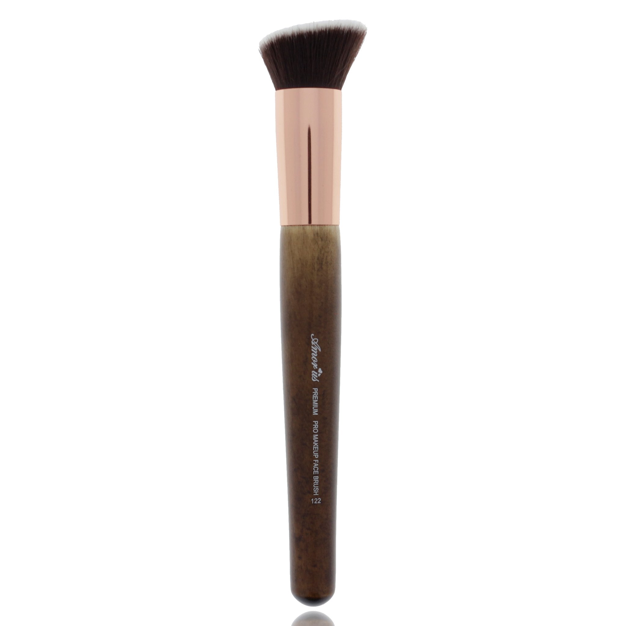 Glamour Us_Amorus_Tools &amp; Brushes_Angled Flat Buffer 122 - Premium Makeup Brush__BR - 122 The best affordable Latina and Mexican makeup, beauty and cosmetics supply store in Chula Vista, San Diego