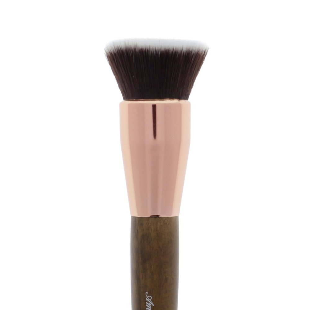 Glamour Us_Amorus_Tools &amp; Brushes_Buffing Foundation 128 - Premium Makeup Brush*__BR - 128 The best affordable Latina and Mexican makeup, beauty and cosmetics supply store in Chula Vista, San Diego
